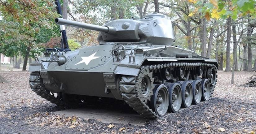 M24 Chaffee Tank - First Division Museum